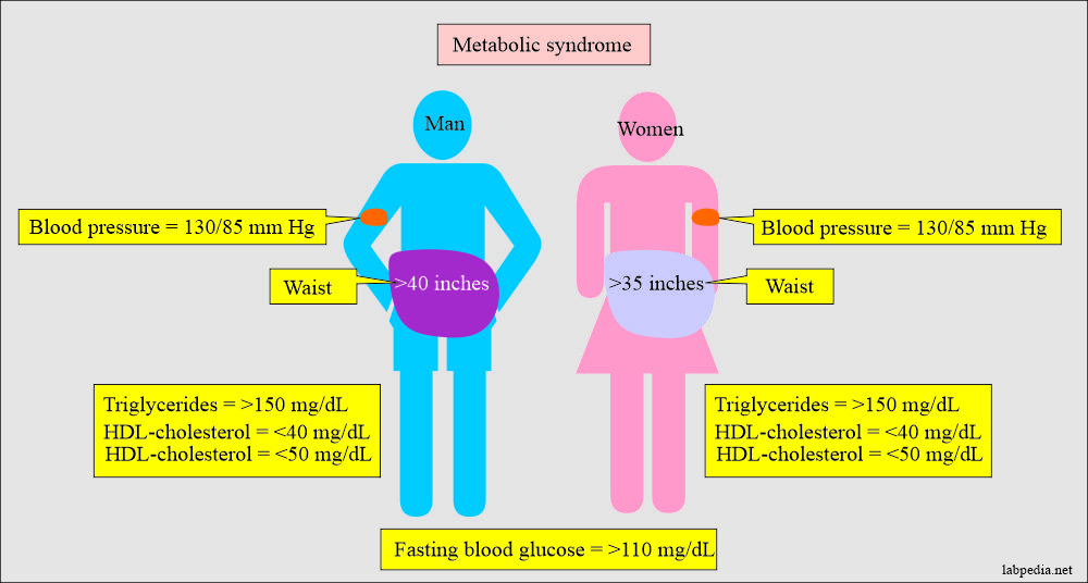Metabolic syndrome picture