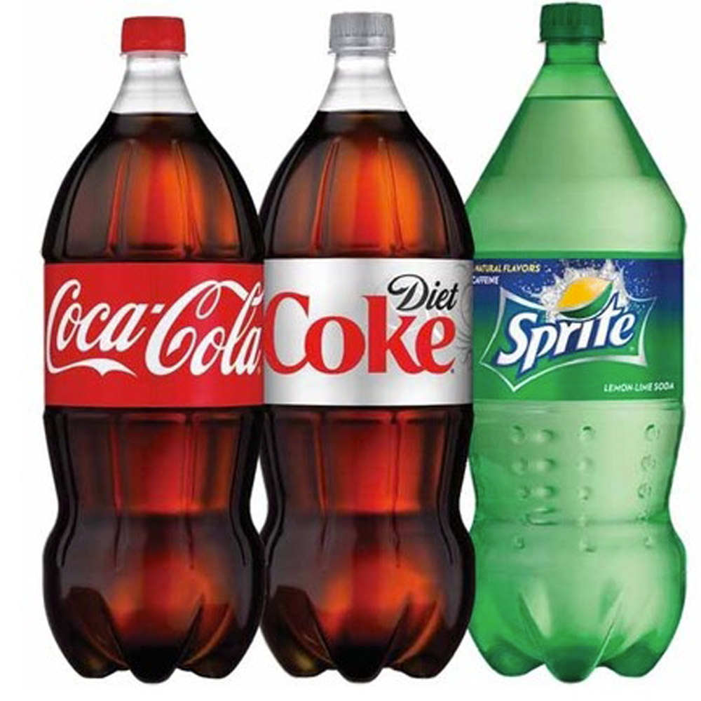 Coca cola, Coke diet and Sprite
