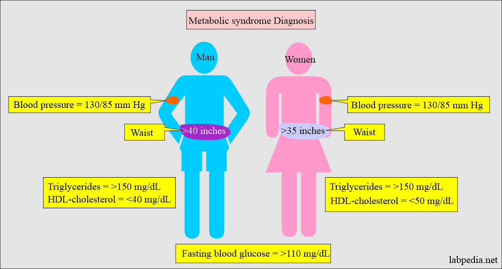 Metabolic syndrome diagnosis